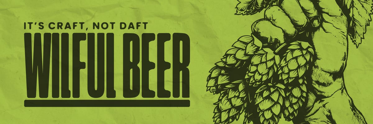 Wilful Beer brewery banner image