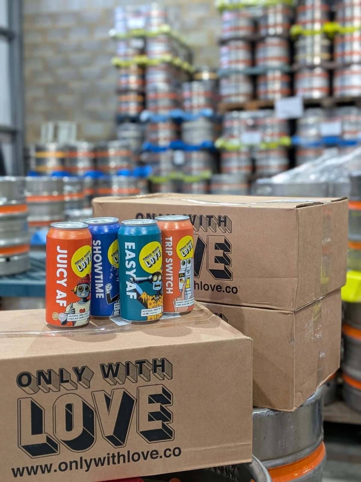 Only With Love brewery banner image