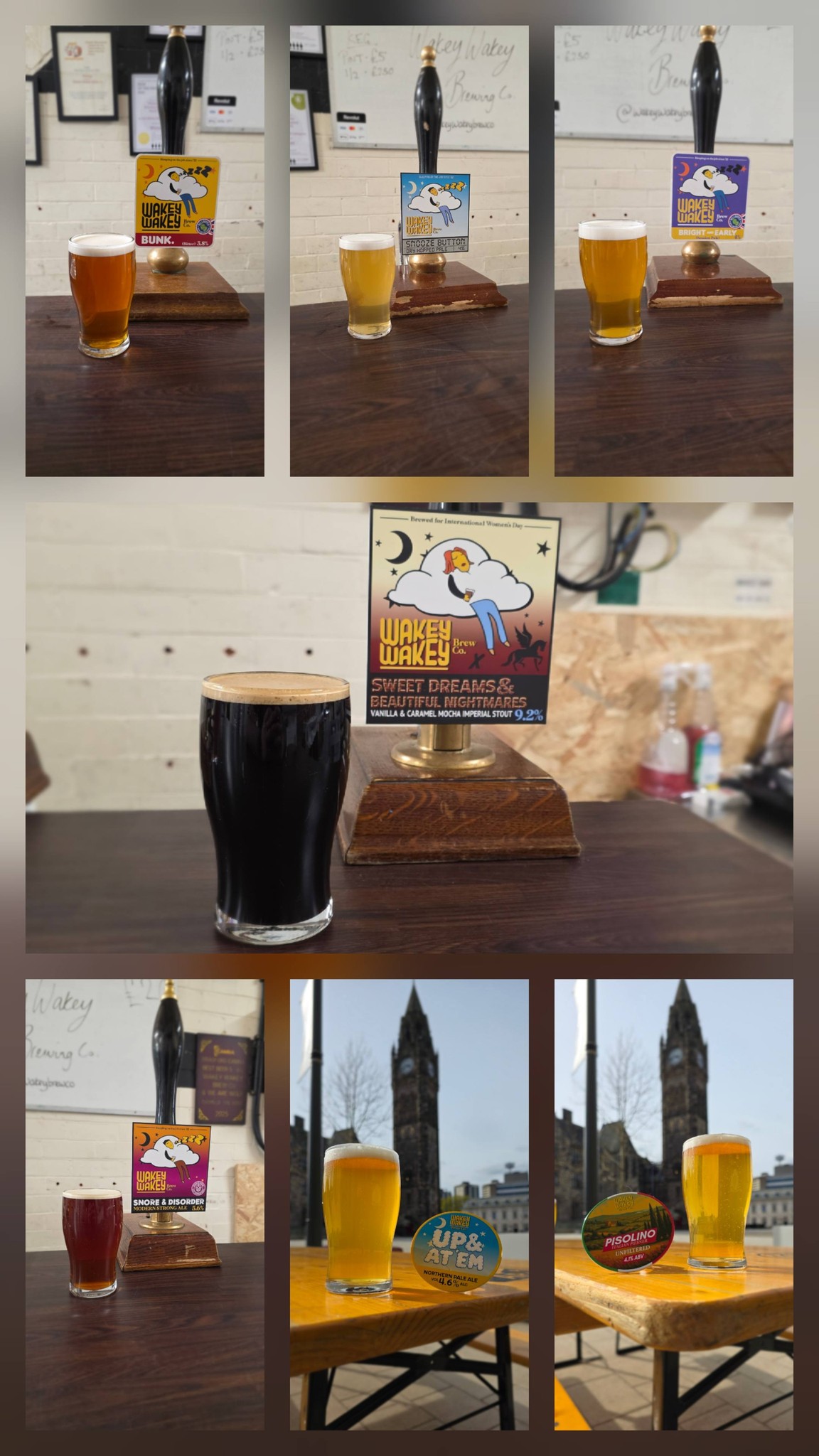 Wakey Wakey Brew Co brewery banner image