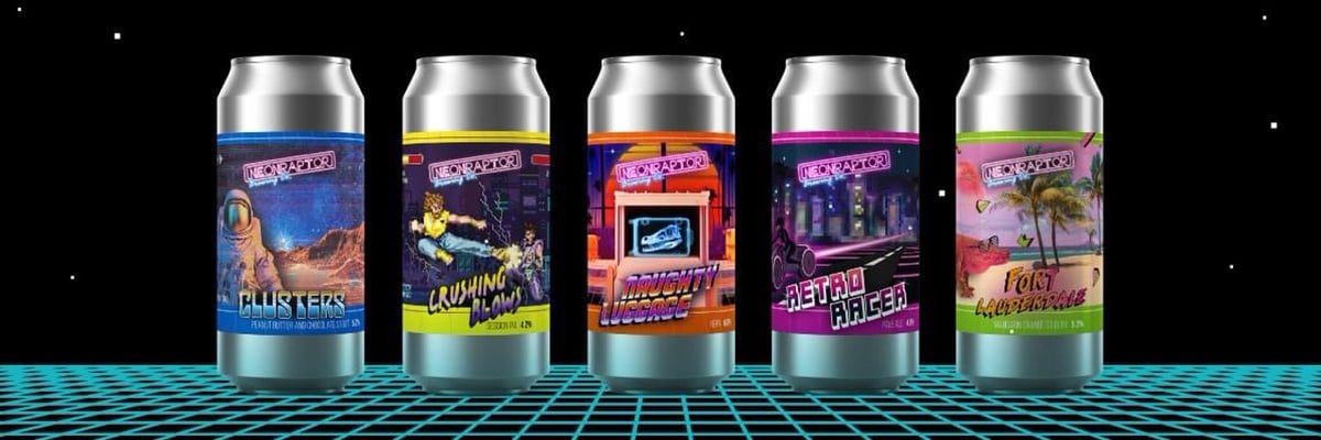 Neon Raptor Brewing Co brewery banner image