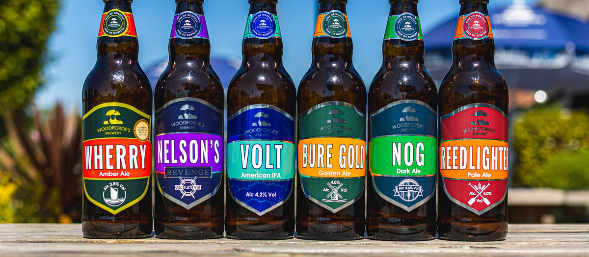 Woodfordes brewery banner image