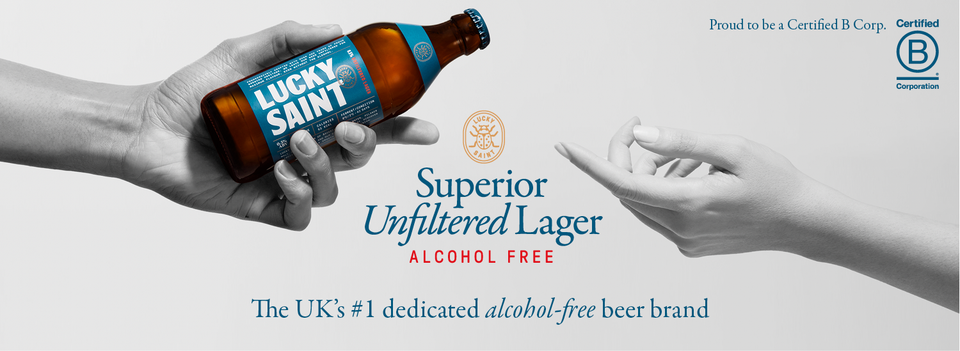 Lucky Saint brewery banner image