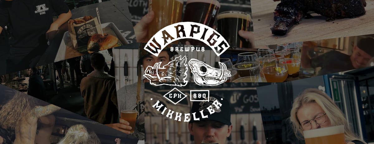 Warpigs brewery banner image