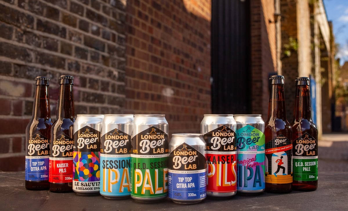 London Beer Lab brewery banner image