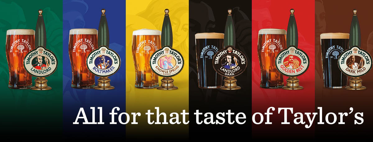 Timothy Taylor & Co brewery banner image