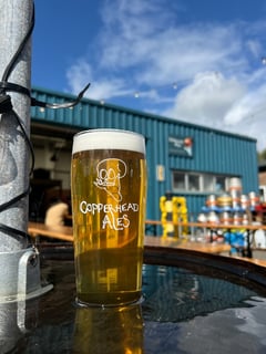 Copperhead Ales Brewery brewery logo