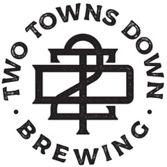 Two Towns Down Brewing brewery logo