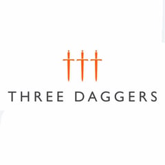 Three Daggers Brewery brewery logo