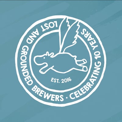 Lost & Grounded Brewers brewery logo