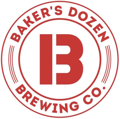 Bakers Dozen Brewing Co brewery logo