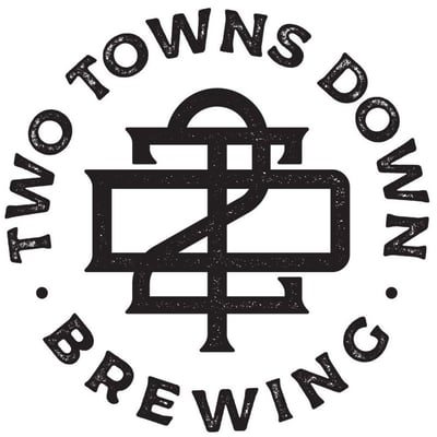 Two Towns Down Brewing brewery logo