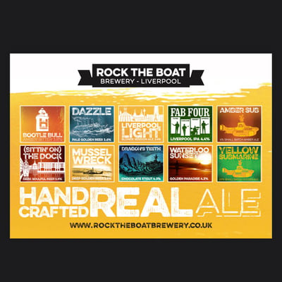 Rock The Boat – Little Crosby Village Brewing Co Ltd brewery logo