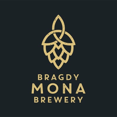 Bragdy Mona Brewery brewery logo