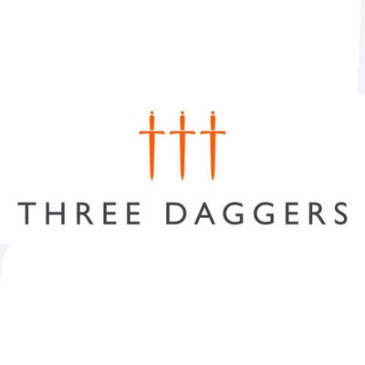 Three Daggers Brewery brewery logo