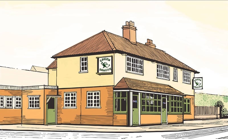 Green Dragon brewery banner image