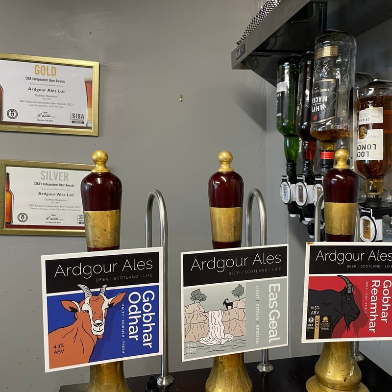 Ardgour Ales brewery banner image