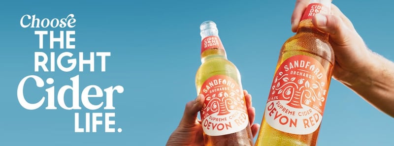 Sandford Orchards brewery banner image