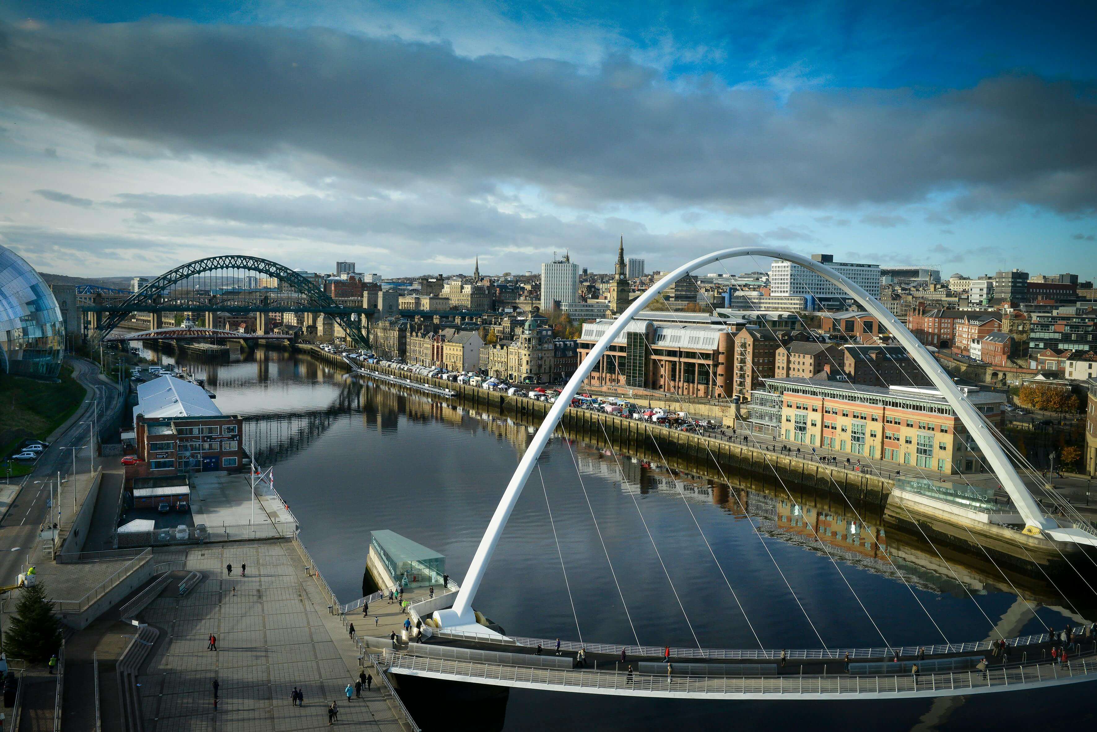 North England city view