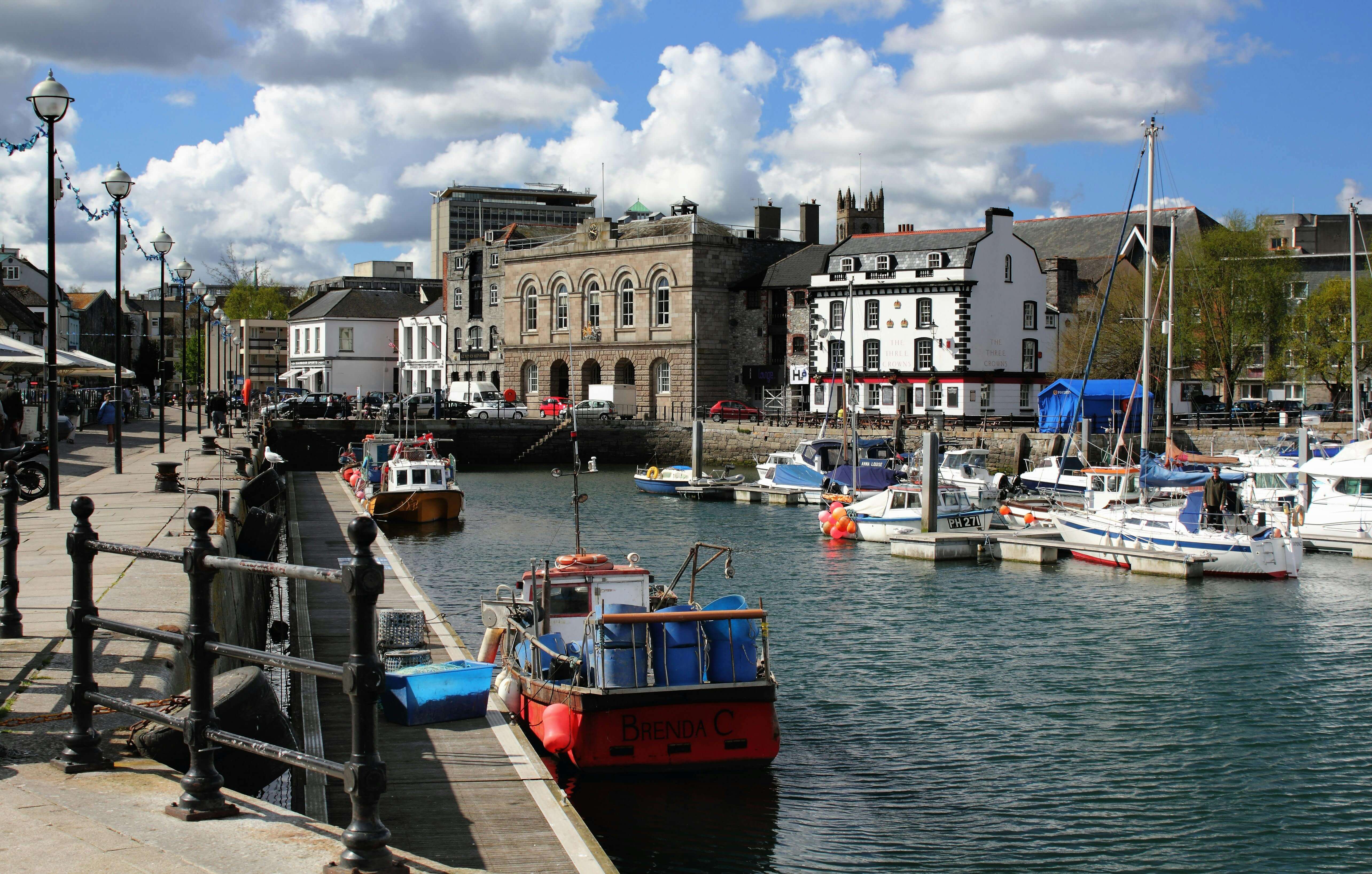 South West England city view